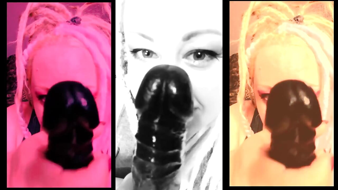 Je veranderen in Leah de grote zwarte lul cumdumpster-sekspop