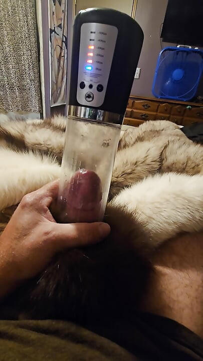 Fur fetish masterbator