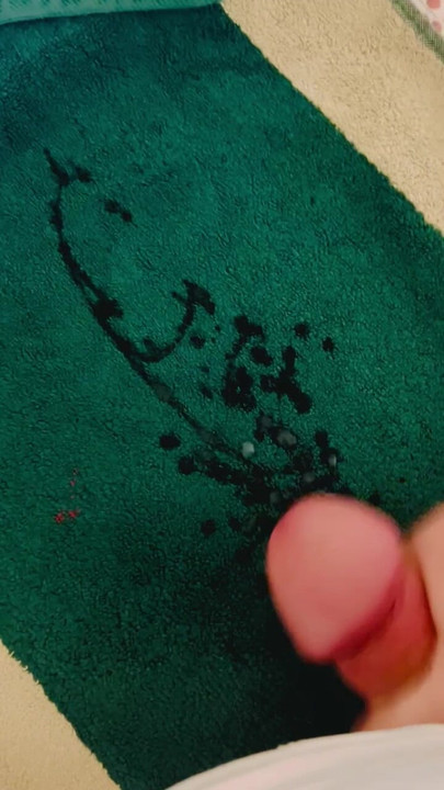 Stroking & Spraying a HUGE Load of SEMEN