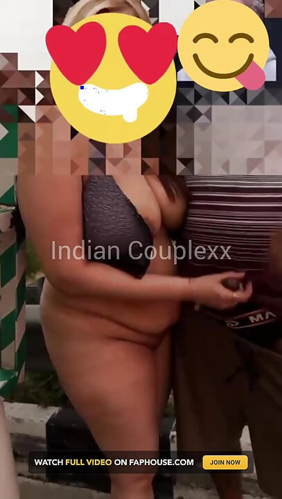 Desi Wife Sex with Truck Drivers in Car