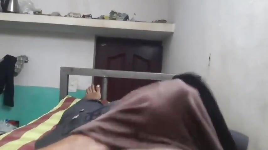 Hot Six Pack Boy Masturbating in the Room