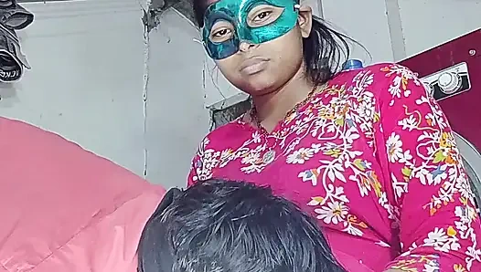 Ass pussy fucking cock sucking pussy sucking breasts sucking milk from the breast and sitting on the cock in doggy style and lying straight on Hindi audio