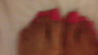 Mi india gf pies las uñas de los pies sexy