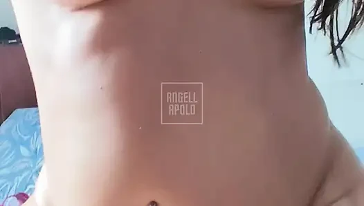 Пара-любитель — большая жена после красивого масляного массажа