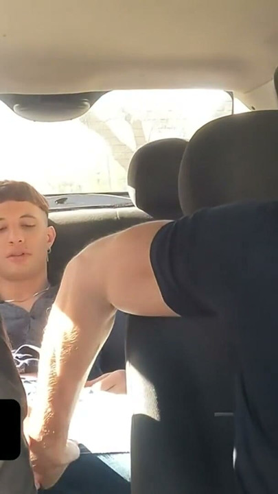 Kinky Passenger Seduces His Taxi Driver And Pounds His Virgin Asshole To His First Ever Anal Orgasm | Clip 1
