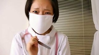 Стоматологический фетиш медсестры - соло