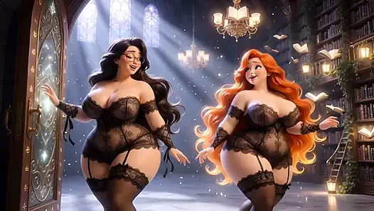 Bölüm 4: Velma ve Daphne'nin yaramaz fısıldayan manor azdırması