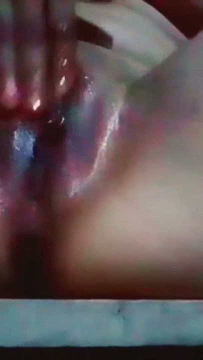 The hot girl massaged her pussy with oil and got her pussy fucked hard.  First time sex.  The excitement of a hot sexy girl.  Ve | Clip 1