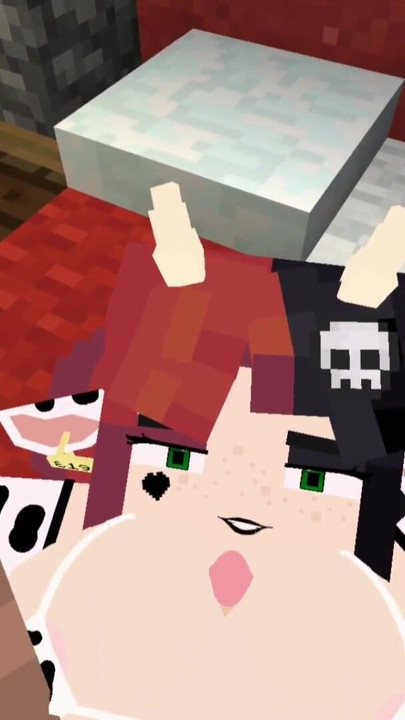 Minecraft jenny mod fapcraft - ellie, ibu goth dommy dengan bikini sapi dan pemerah susu yang nikmat | Klip 2