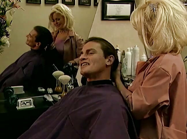 Passionate blonde delivers a thrilling blowjob then gets rammed severely