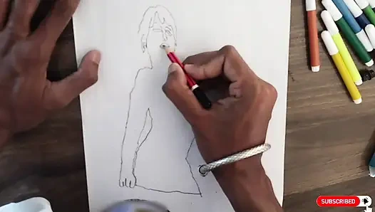 Outdoor Bengali Stepsis having dinner with boyfriend romantic video