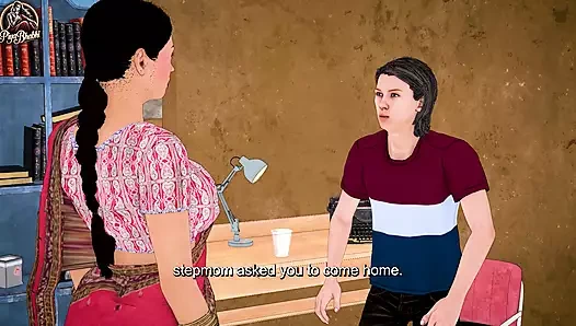 Step-nephew ate superman capsule and fucked step-aunt