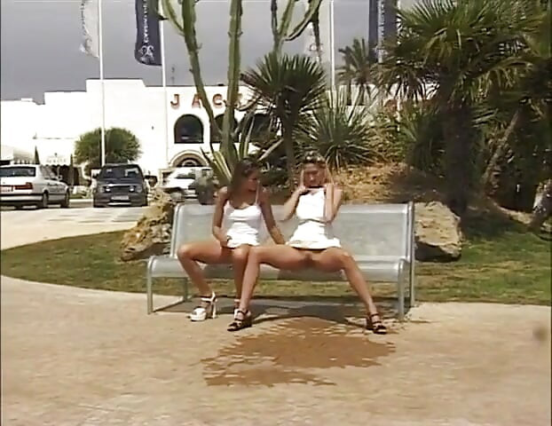 Piss Top Girls in Mallorca - Liters of Hot Pee From Top Models