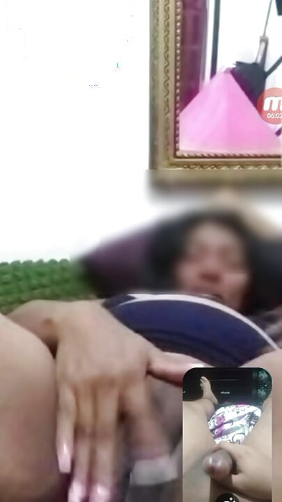 Video call with my 50-year-old mother-in-law's hot
