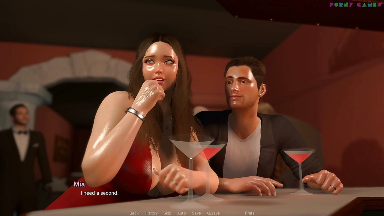 Friendly Housewife by White Foam - Young Couple Goes for the First Time at a Swinger Club 16