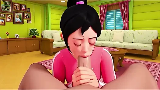 Kak Ros, шлюховатая девушка обожает огромные члены