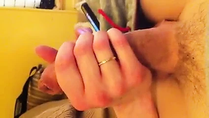 yanıp sönen handjob üzerinde kanepe