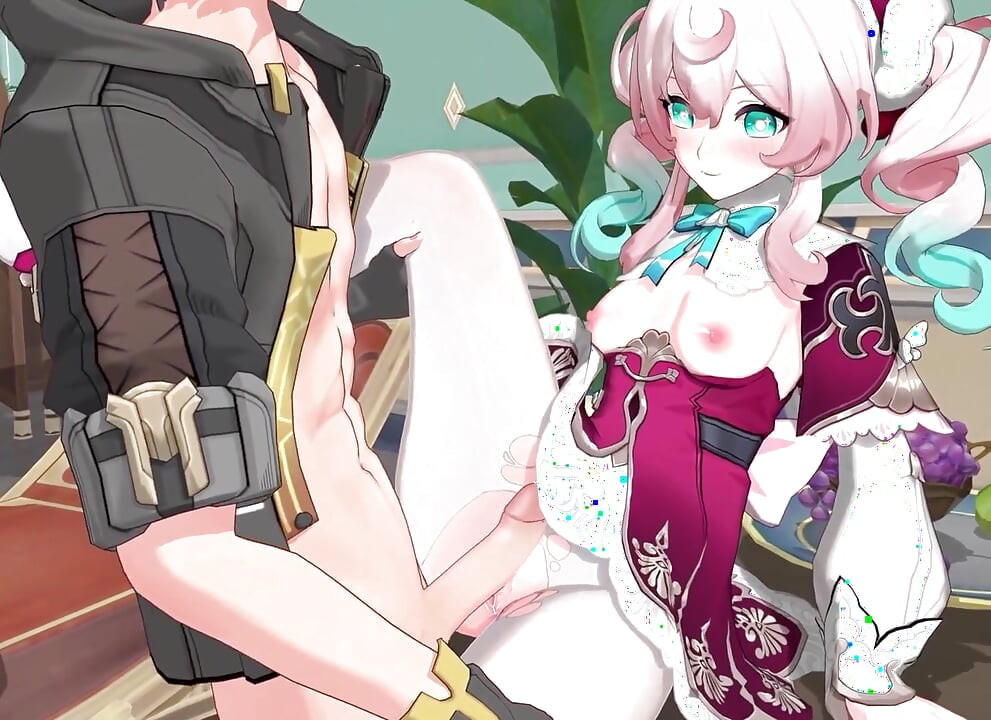 Honkai Star Rail - Hyacine X Caelus Passionate Sex - 3D Hentai Animation