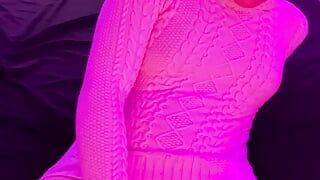 Φόρεμα πουλόβερ καλοκαίρι- synthetic το ζεσταίνει