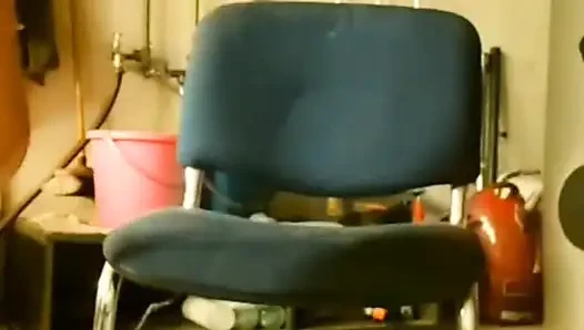 Cunt empties herself