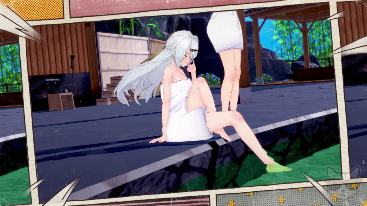 Aether lost in time 1 : Yixuan and Nicole (zenless zone zero) in hot spring !