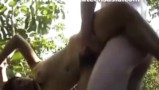 Exclusive Vietnamese Amateur Neui, Full Scene Fuck in the Jungle by 10 Inch Cock