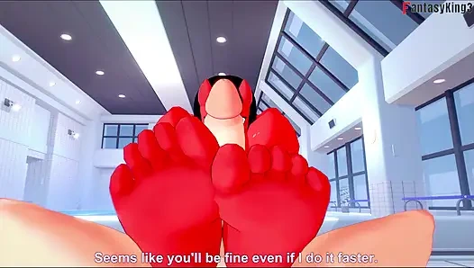 Meru - суккуб в бикини, секс в видео от первого лица