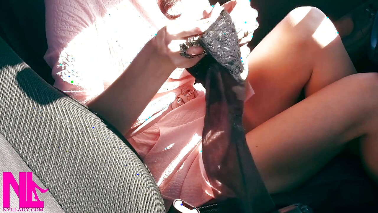 Changing Torn Pantyhose for Black Stockings