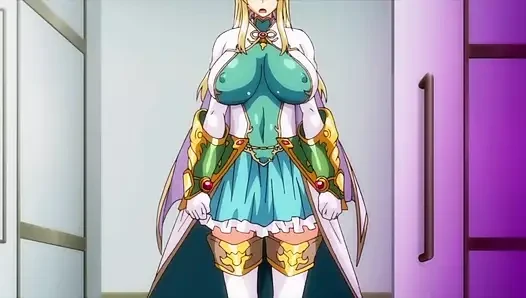 Pelacur penyihir dientot habis-habisan di dunia pesulap! Porno hentai Kyonyuu Elf Oyako Saimin, adegan seks hentai