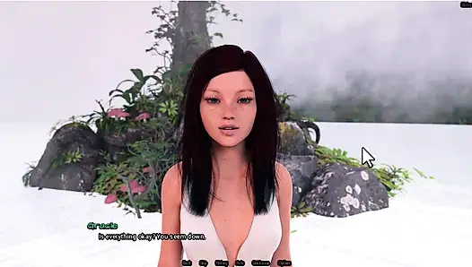 Cahaya #11, fingering memekku sendiri di hutan