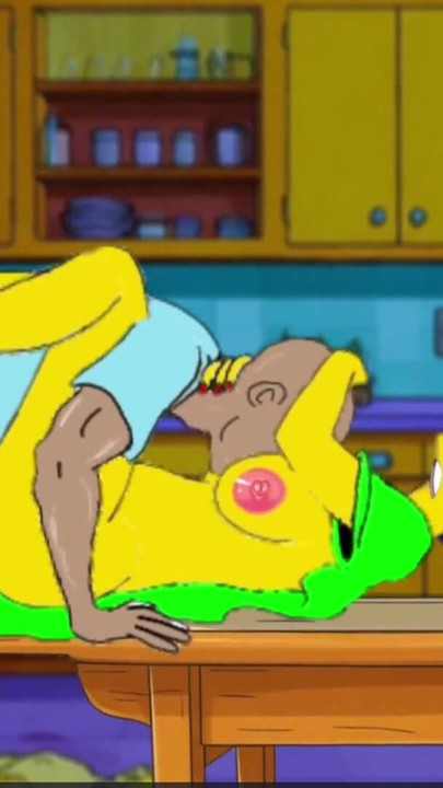 Must-see moment from "Married Housewife Gets Fucked On The Kitchen Table While Her Husband Stands Quietly Behind The Door"
