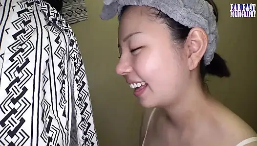 Rail-tease Rendezvous with a Short-cut Cutie Savoring Every Warm Drop Part.4