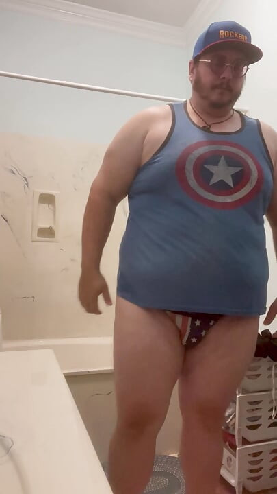 Beefy Chub Bear Daddy Burly Chub Getting Ready For A BBQ