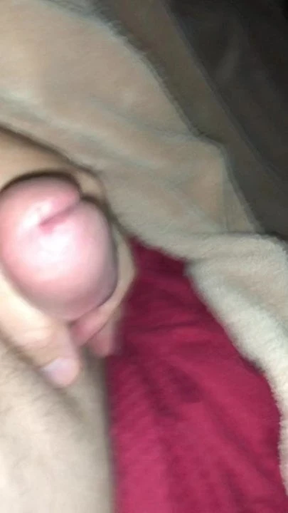 Early morning jack and cum