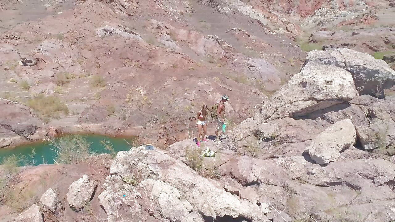 Fucking and Sucking on top of a mountain