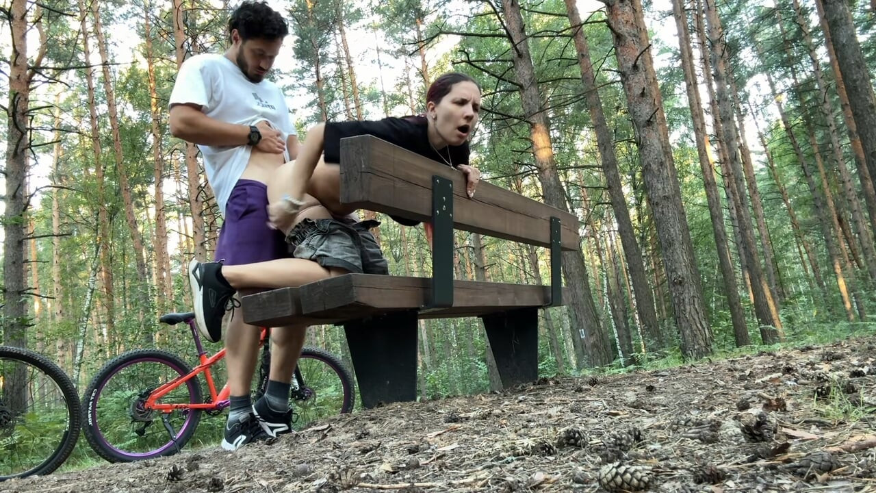 A bike ride in the park ended with anal creampie. That’s how we celebrated her birthday.