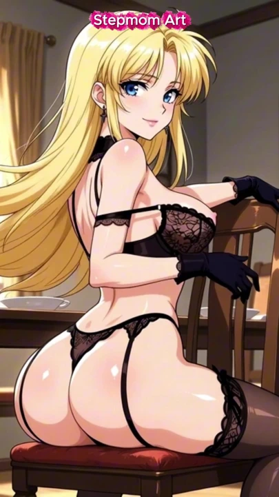 撸管继母在家里 - 100% 跟我来，你会射精的 - 下流话 | 短片 1