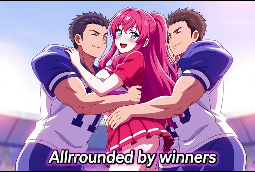 cheerleader Mia gives her favorite team the ultimate private celebration