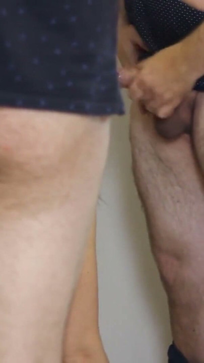 The husband shared his wife with a friend. Threesome. MFM. Wife sucks lover. Cuckold | Clip 3