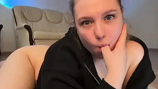 Nahaufnahme, fingern enge muschi mit jucielussie