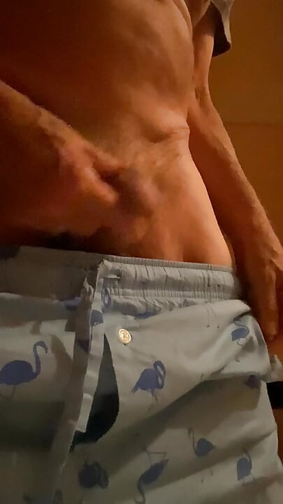 Early morning wank