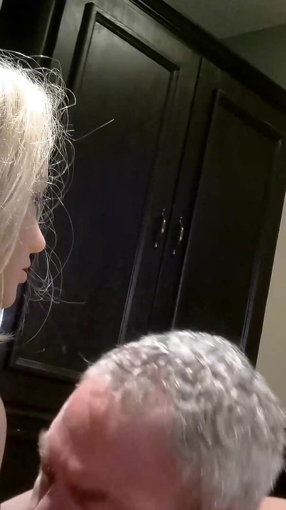 Daddy gave Jill a nice facial | Clip 1