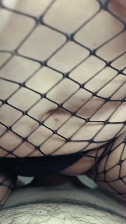 Captivating moment from "My Horny Roommate in Bunny Lingerie Fucks Me While Waiting for Her Husband and Swallows My Cum"