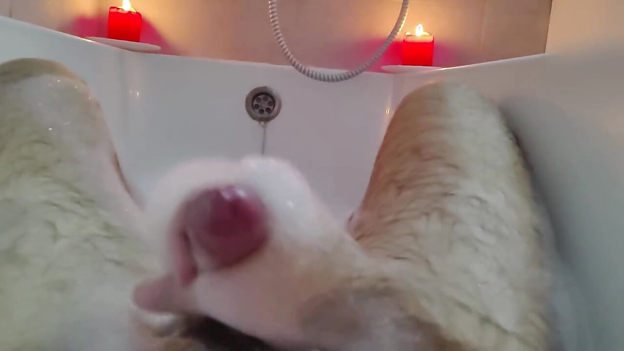 Covered in Foam - My Intense Bathroom Solo Finish