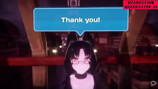 Ateşli ateşli anime seks!