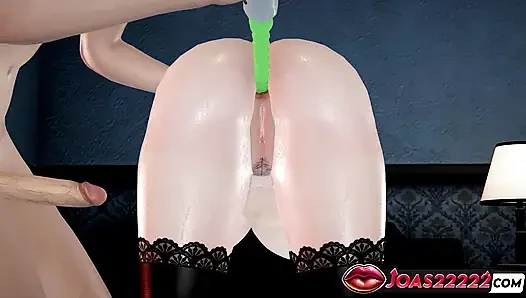 Jamila Wet Body 3D Hentai Fingering Moans, Anal Vibrator & Pussy Licking Squirt Uncensored