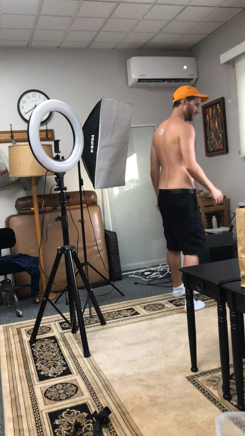 Setting Up Porn Set Timelapse