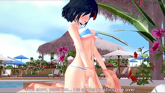 Сексуальный секс в бикини Ryuko Matoi - Killlakill