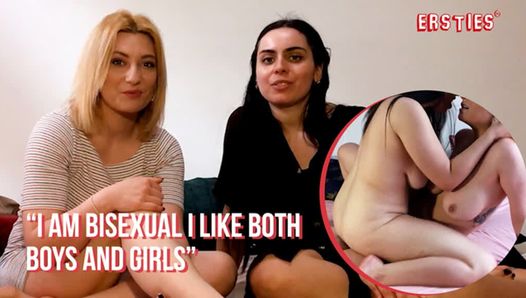 Ersties - amigas lesbianas se masturban antes de molir