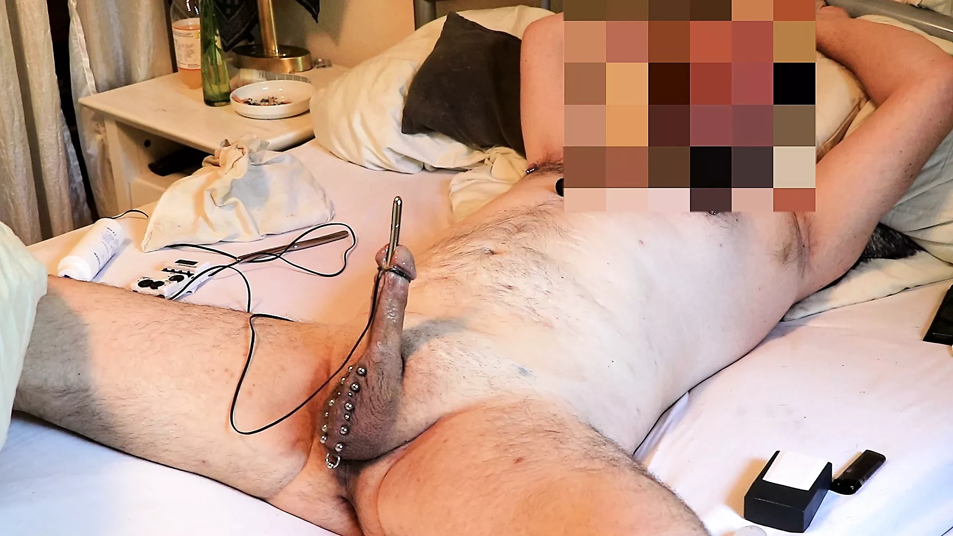 Sounding und Estim Orgasmus